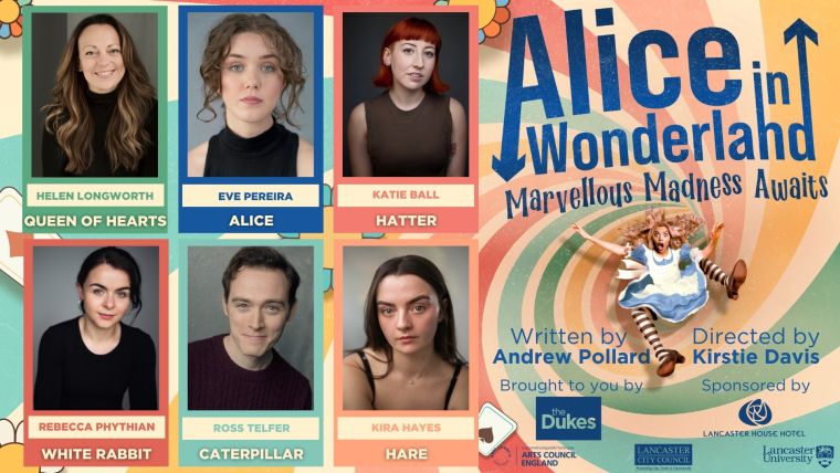 Announcing the cast for Alice in Wonderland