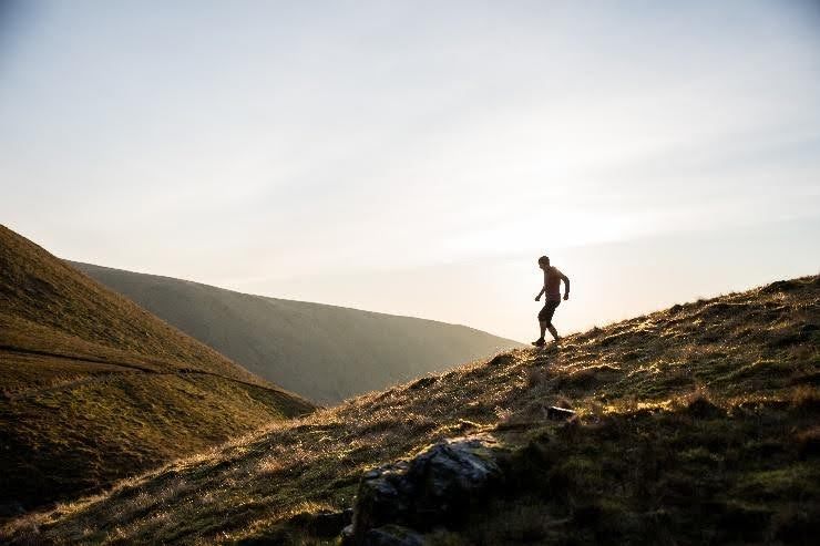 Julie Fellrunning downhill