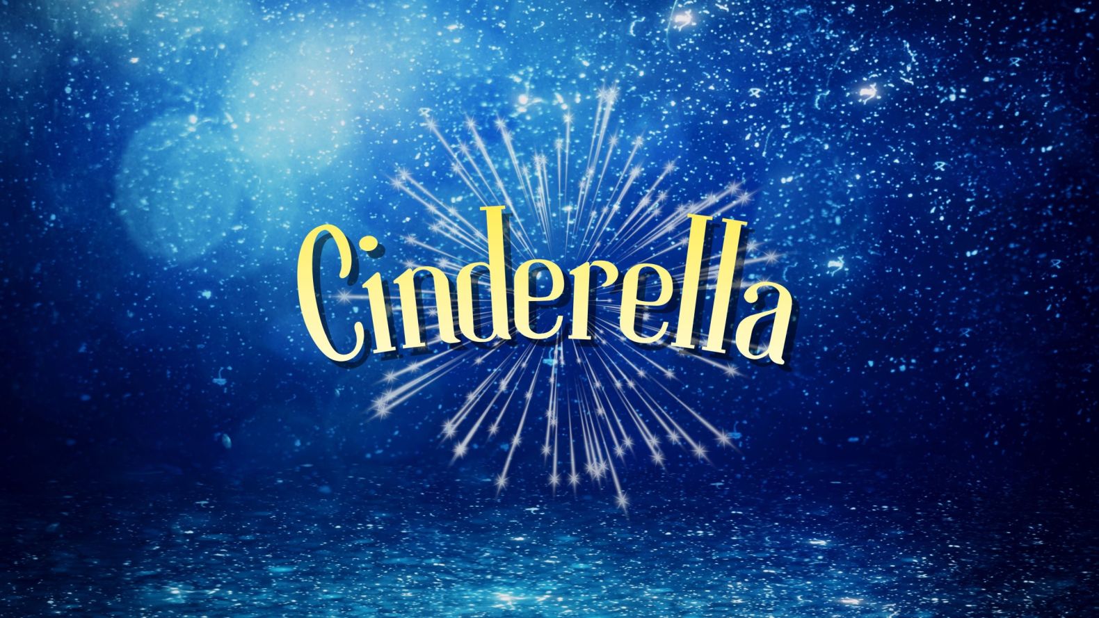 Poster image which shows a destroyed city street with people running away from a large tripod alien towering over the city. 