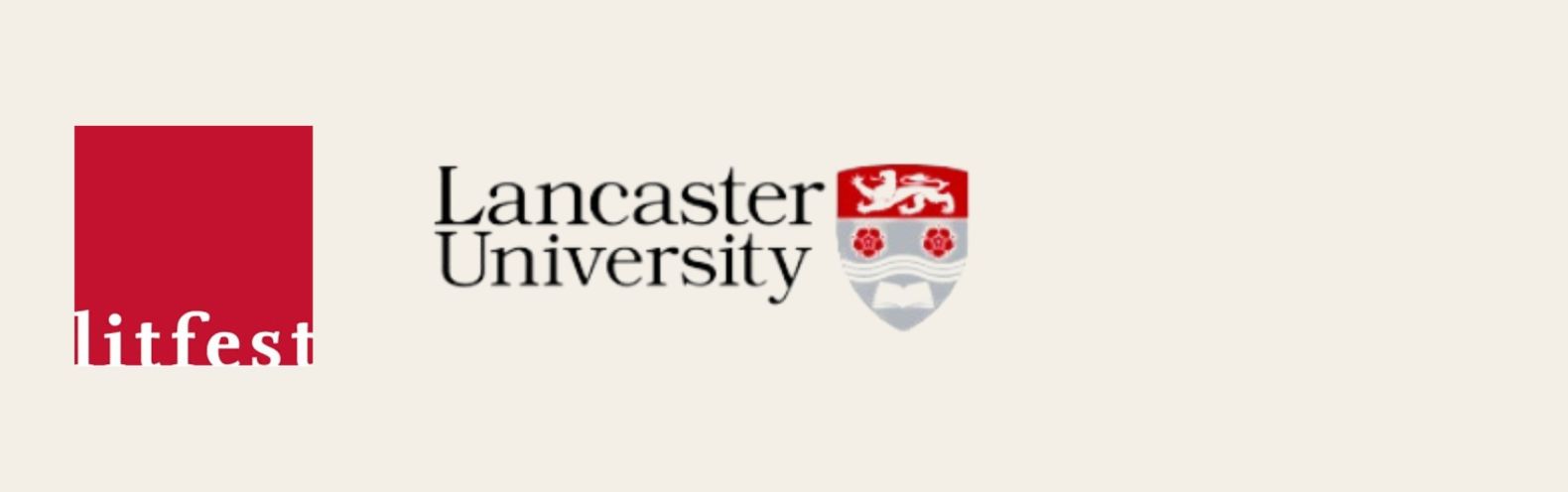 Litfest and Lancaster University logos
