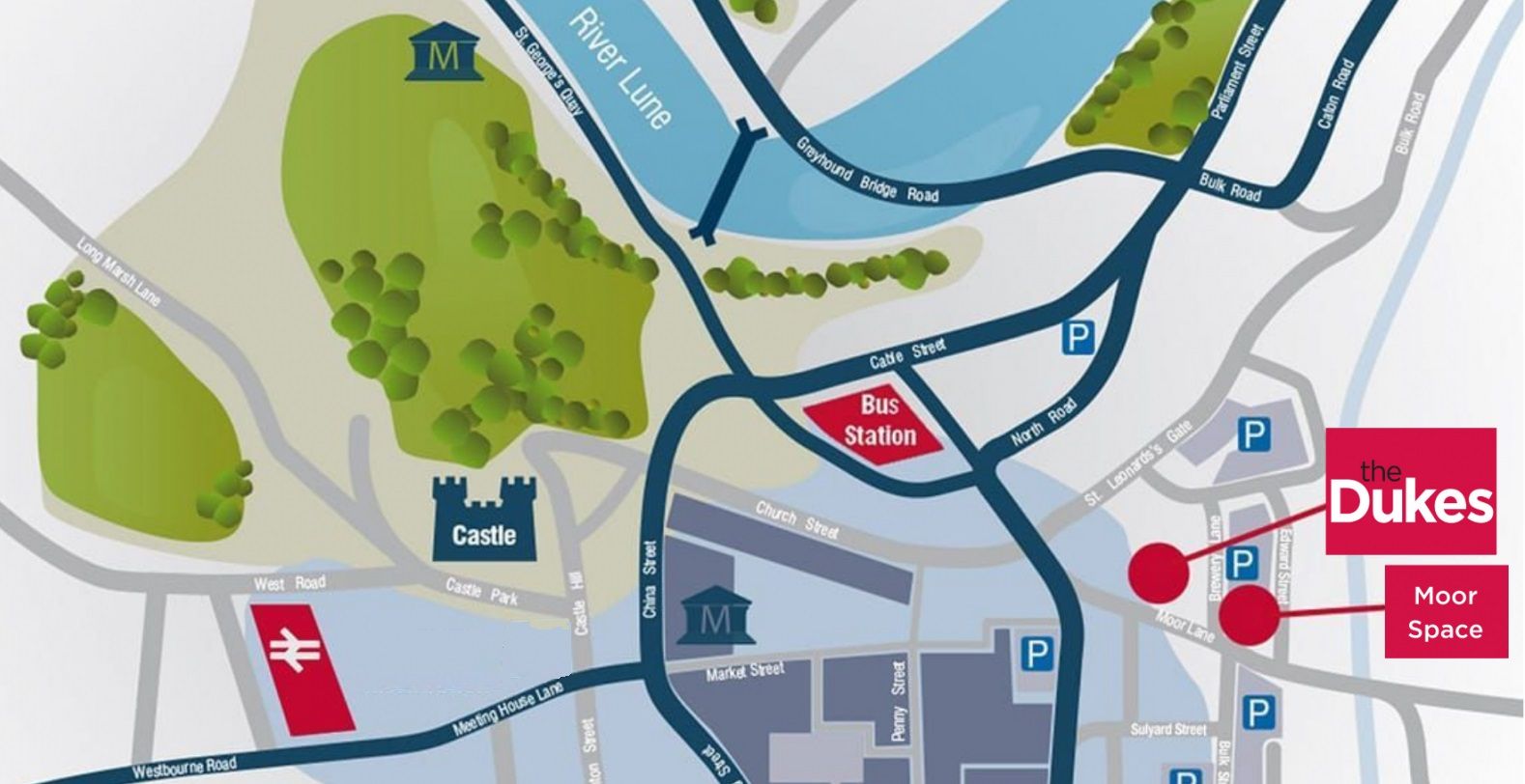 Dukes map