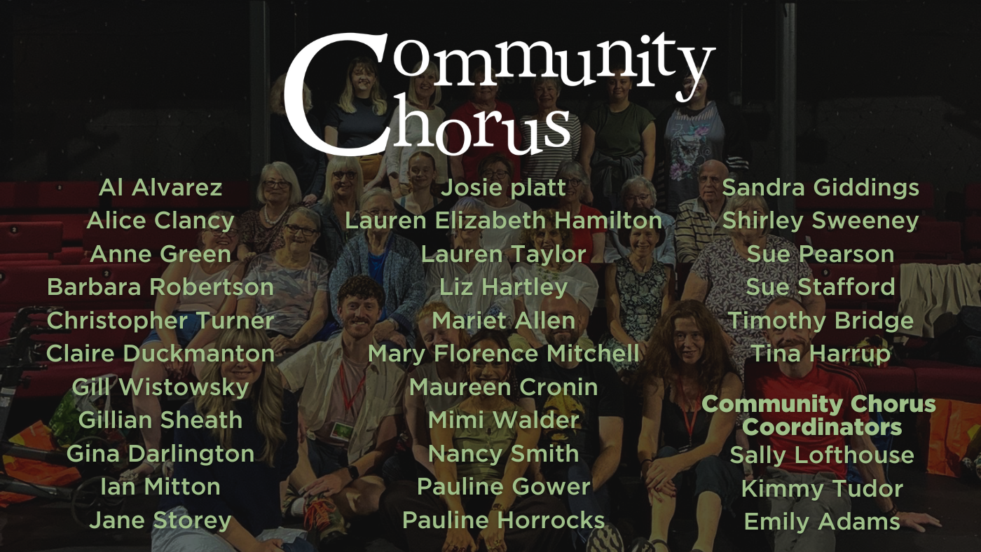 Community Chorus who are playing the Citizen's in the Emerald City. 