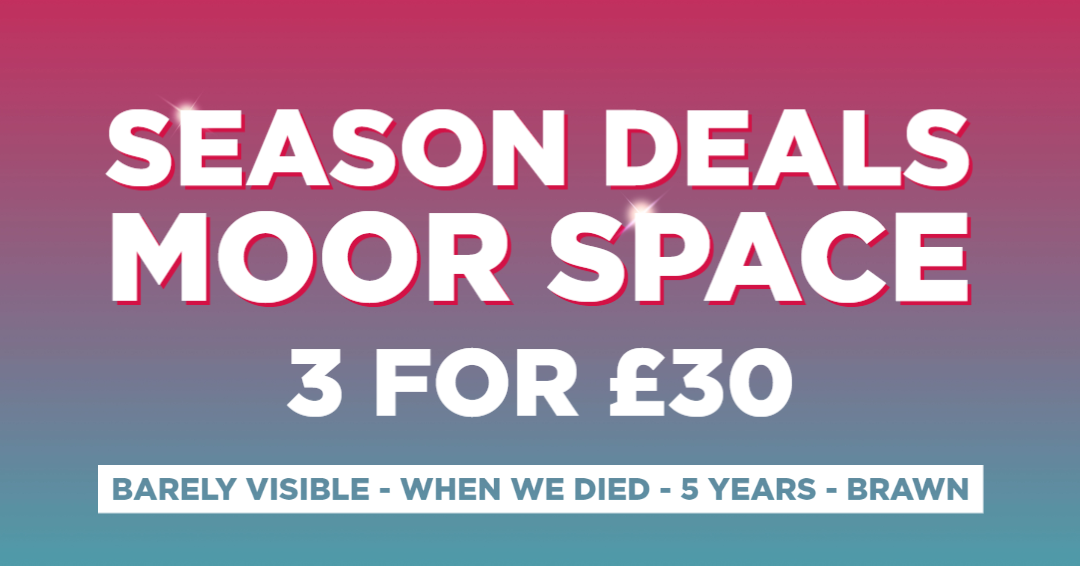 3 moor space shows for £30
