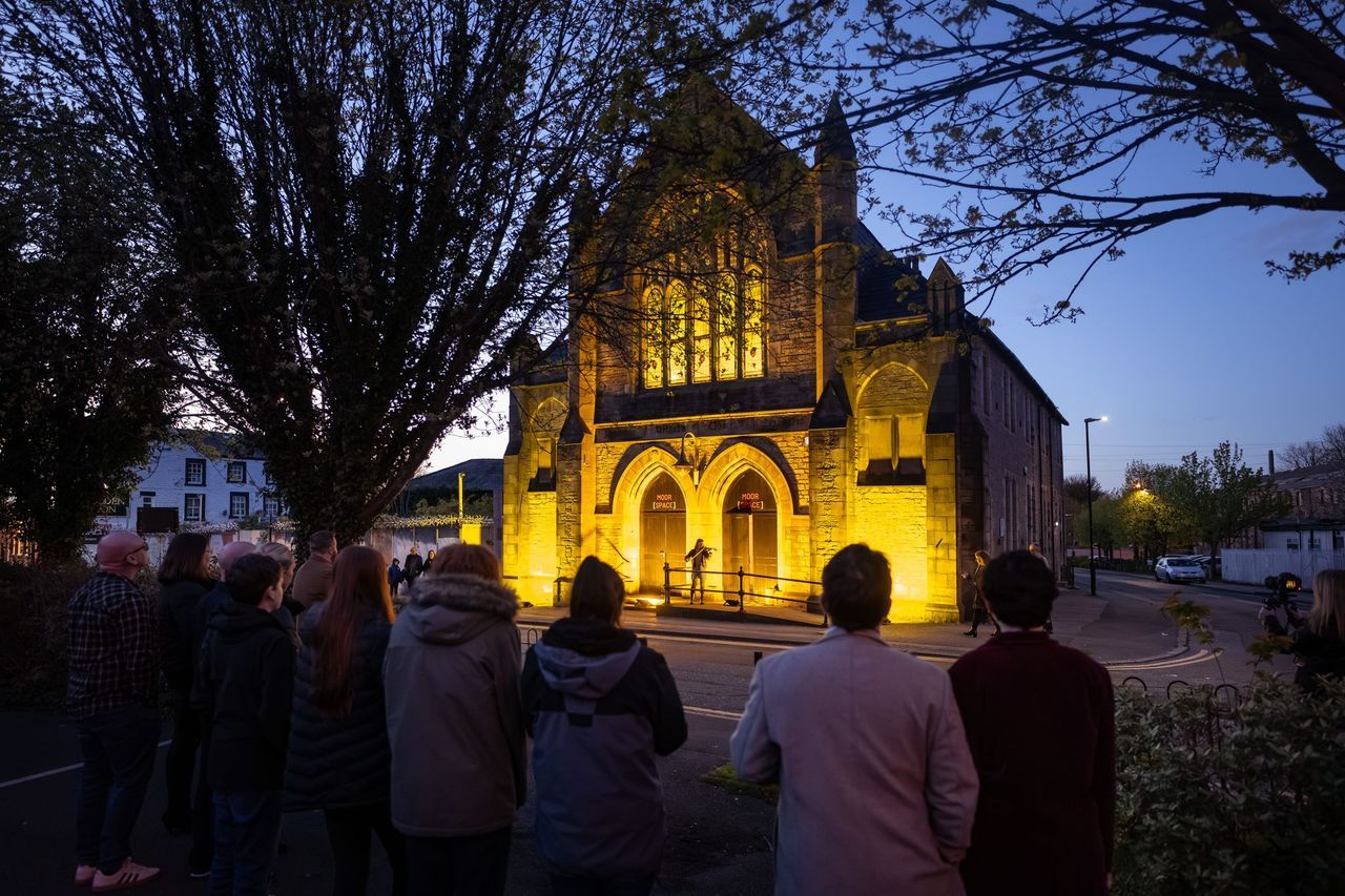 The Dukes Illuminated Yellow In Memory of Lottie Edwards 