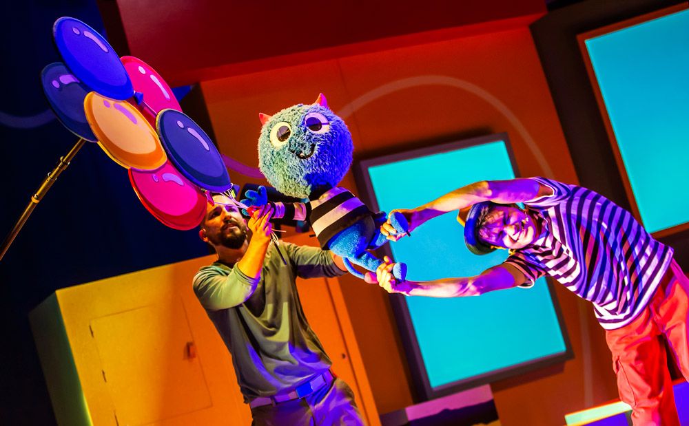 A production image for There's a Monster in Your Show