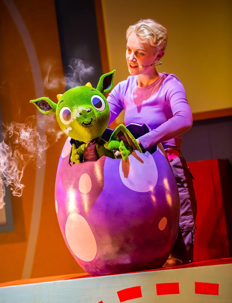A production image for There's a Monster in Your Show