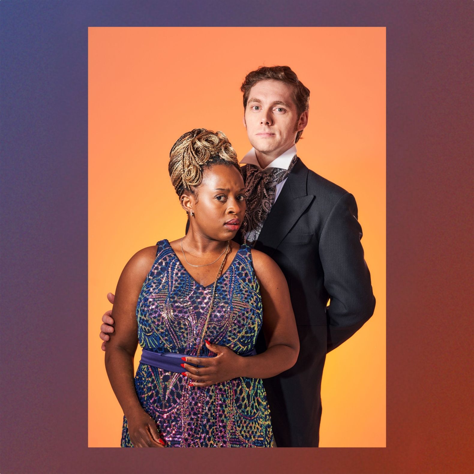 Ntombizodwa Ndlovu as Ruth Condomine and Peter Stone as Charles Condomine