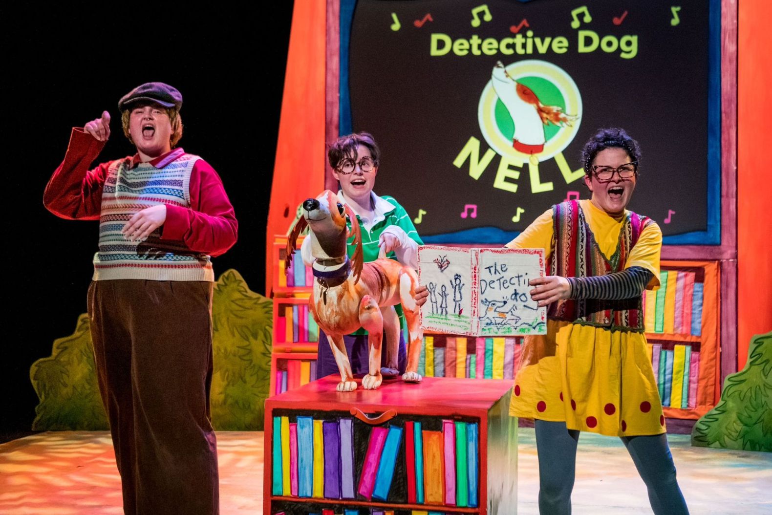 The Dog Detective production photo