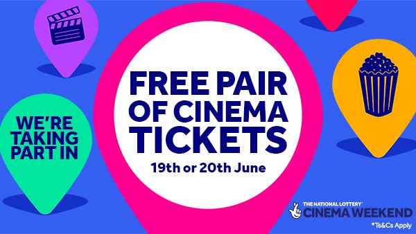 National Lottery Cinema Weekend