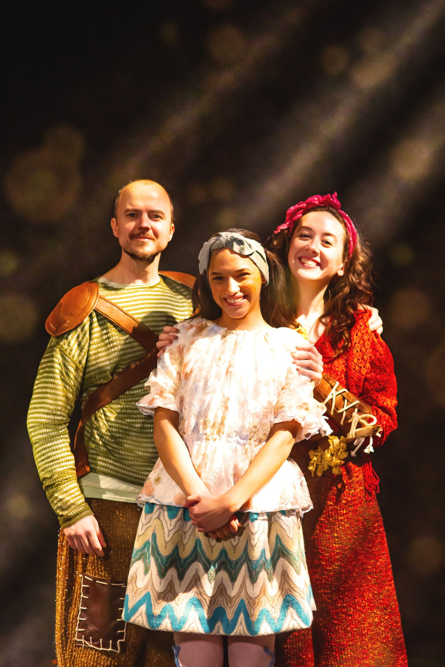 The Borrowers Family Photo of Pod, Homily and Arrietty. The Borrowers by the Dukes, photos by Gabi Dawkins.