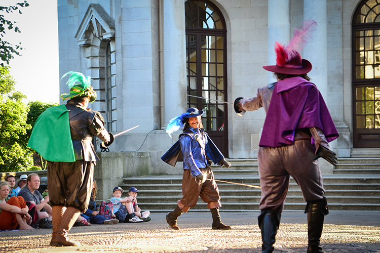 Check out the production trailer for The Three Musketeers!