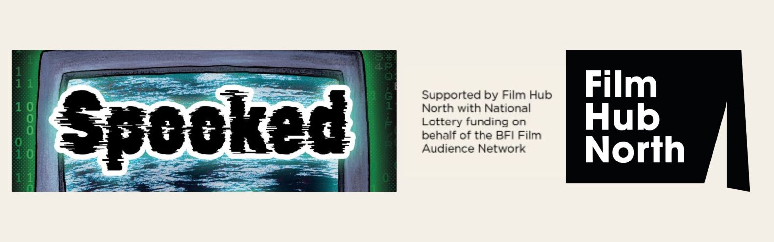 Spooked & Film Hub North logos